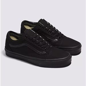 Black CANVAS OLD SKOOL Vans